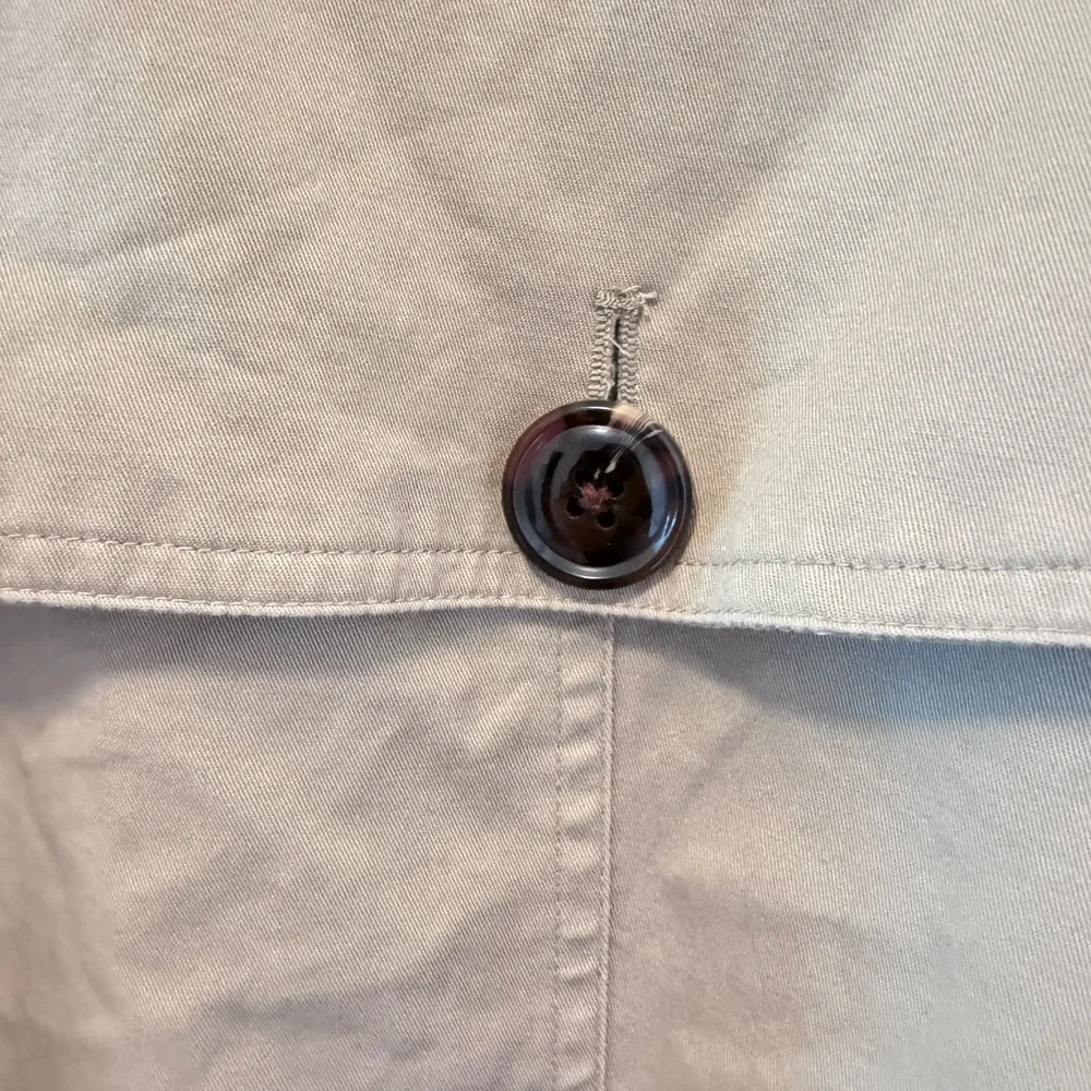 Beige Double-Breasted Trench Coat Joe Fresh - Picture 4 of 5